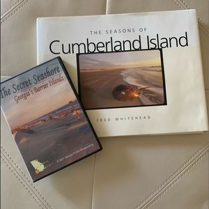 TWO for $30!! NEW!! 🌴COASTAL GA “coffee table book” & DVD🌴